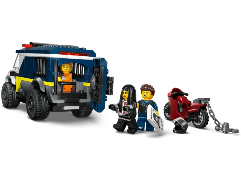 LEGO City - Policajná dodávka na prevoz väzňov
