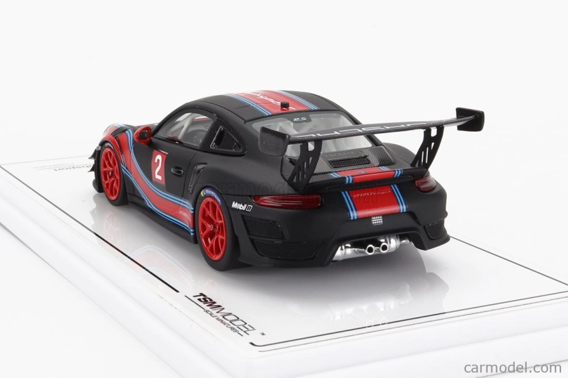 Truescale Porsche 911 991 Gt2 Rs Coupe N 2 Clubsport 2018 1:43 čierna červená svetlomodrá