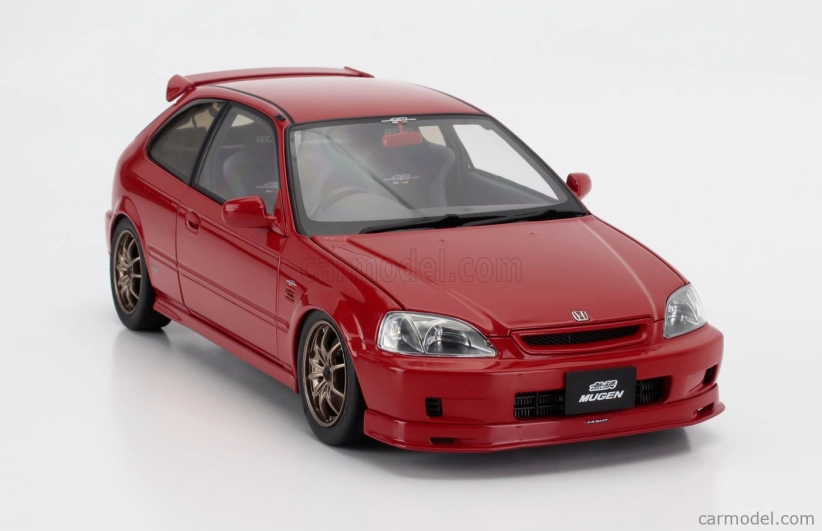 Motorhelix Honda Civic Ek9 Type R Mugen With Engine And Accessories 1999 1:18 Red
