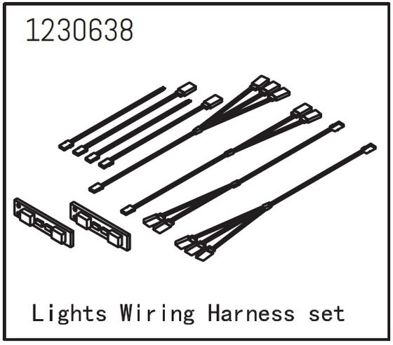 Lights Wiring Harness Set