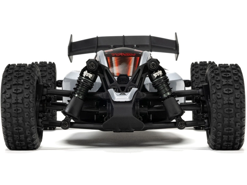 RC auto Arrma Typhon Grom 223S BLX 1:14 4WD RTR Basic, stříbrná