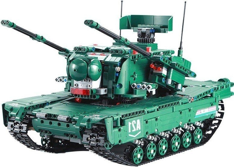 RC stavebnica CaDA Detech M1A2 Abrams 2 v 1