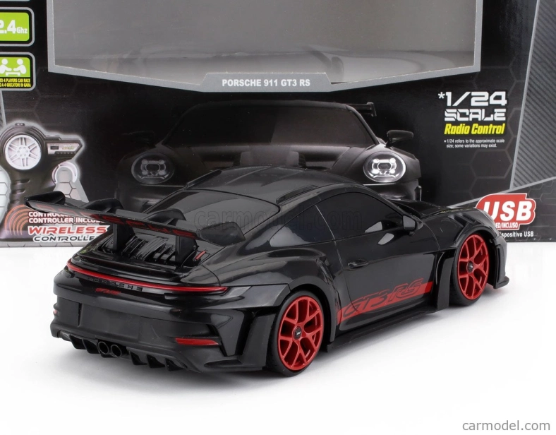 Maisto Porsche 911 992 Gt3 Rs Coupe 2022 1:24 Black