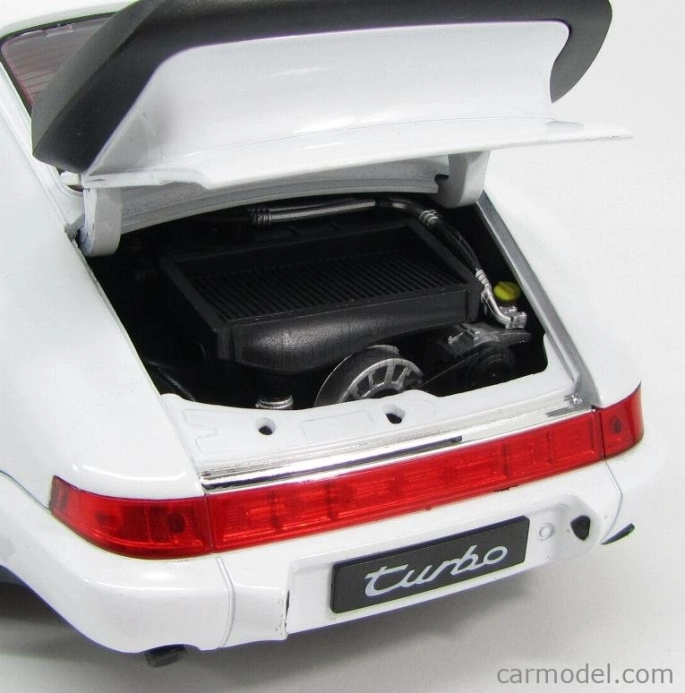 Welly Porsche 911 964 Turbo 1990 1:18 Biela