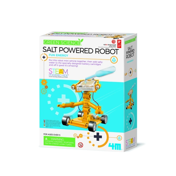 Stavebnica – robot na soľný pohon