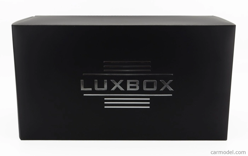 Luxbox Vetrina display box Base In Ecopelle Nera 1:12, černá
