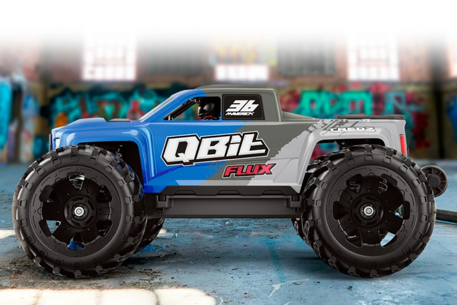 Qbit MT Flux 1/16th Monster Truck - Modrý