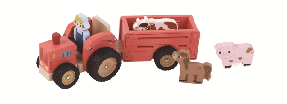 2Kids Toys Traktor s přívěsem a figurkami