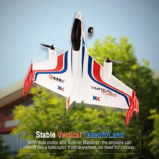 RC lietadlo Fighter - X520 VTOL