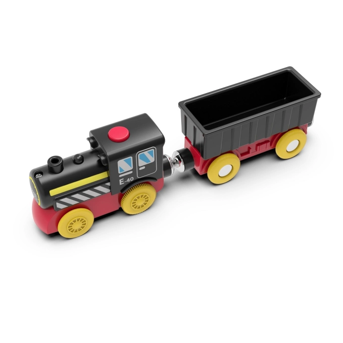 2Kids Toys Parní vlak na baterie s vagónem