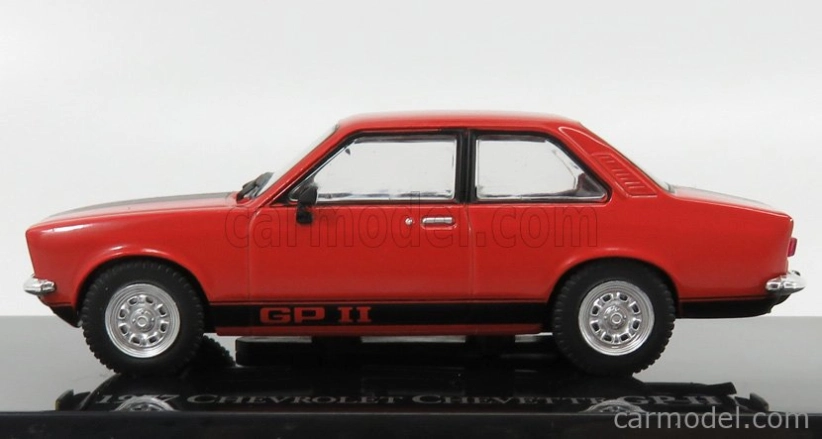 Edicola Chevrolet Chevette Gpii 1977 - Opel Kadett 1:43 červená čierna