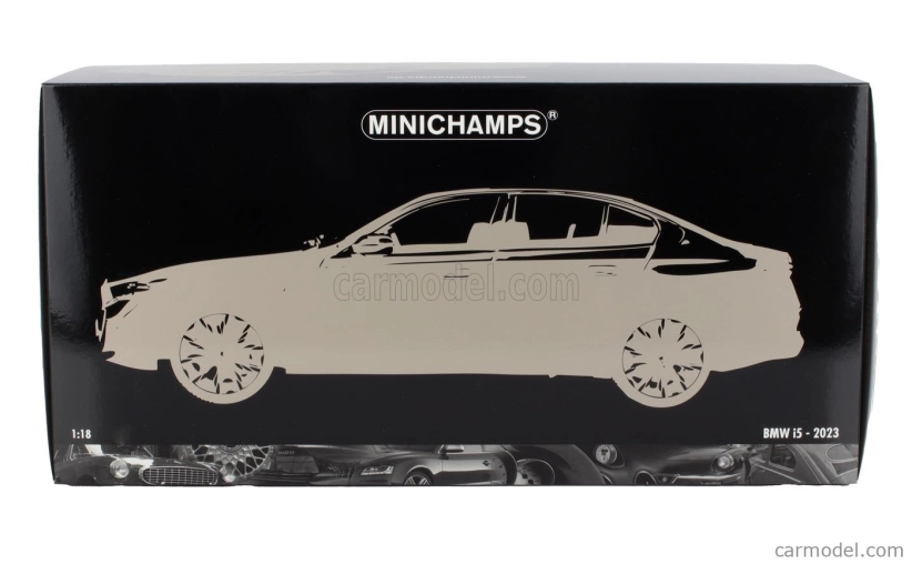Minichamps BMW radu 5 I5 (g60) 2023 1:18 Matt Grey