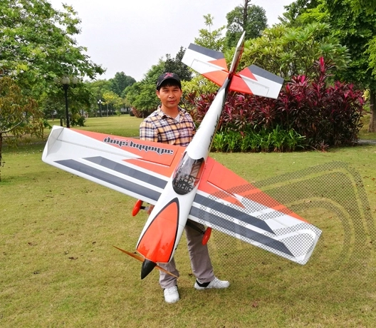 75" Edge 540 - Oranžová/Biela 1,90m