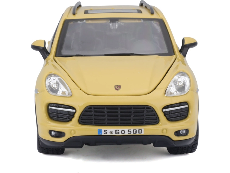 Bburago Plus Porsche Cayenne Turbo 1:24 žlutá