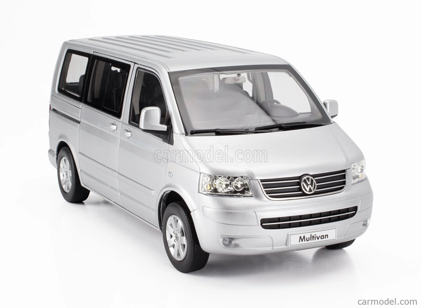 Norev Volkswagen T5 Multivan Minibus 2003 1:18 Strieborný