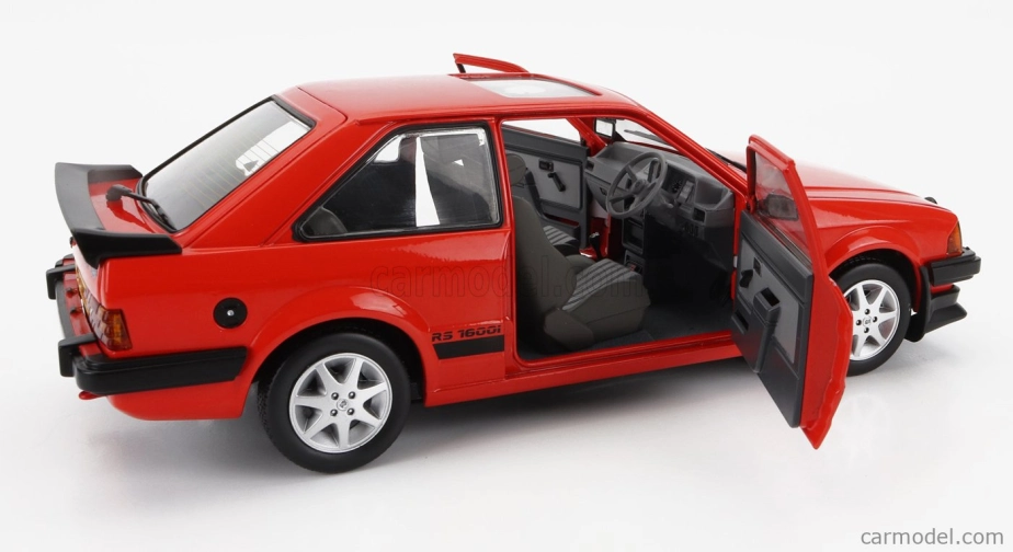 Sun-star Ford england Escort Rs 1600i 1984 1:18 Red