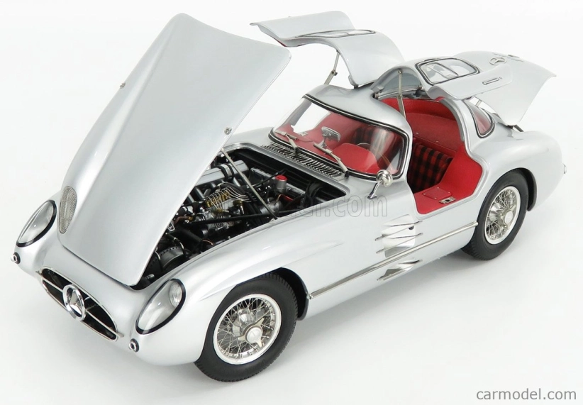 Cmc Mercedes benz 300 Slr Uhlenhaut Coupe 1955 1:18 Silver