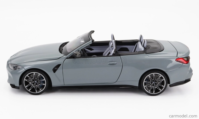 Minichamps BMW radu 4 M4 (g83) Cabriolet 2020 1:18 Grey Met
