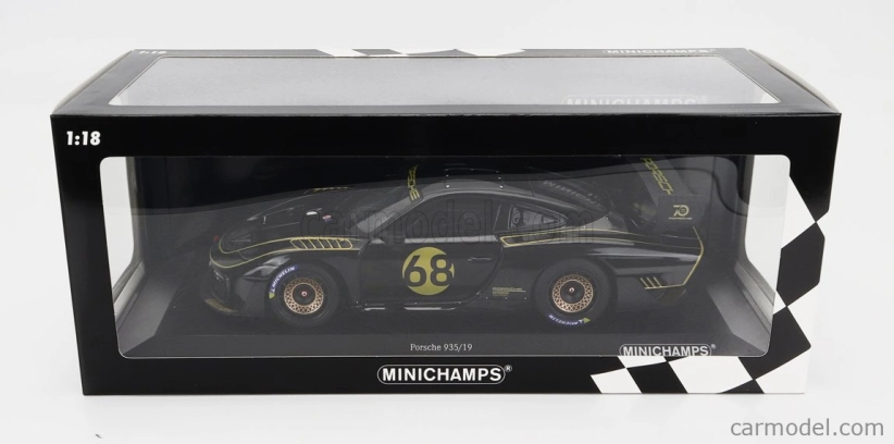 Minichamps Porsche 935/19 Base Gt2 Rs N 68 2019 1:18 Černé Zlato