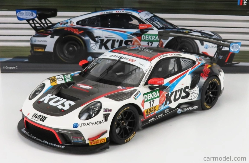 Minichamps Porsche 911 991-2 Gt3 R Team Kues 75 Bernhard N 17 1:18