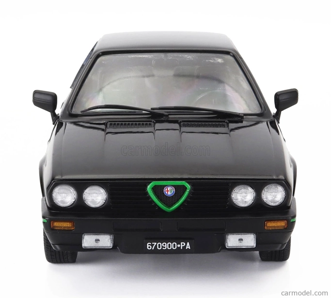 Mitica-diecast Alfa romeo Alfa Romeo Sprint 1.5 Quadrifoglio Verde 1983 1:18 Nero Black