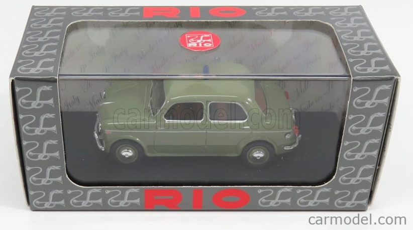 Rio-models Fiat 1100/103 Polizia 1954 1:43 Zelená