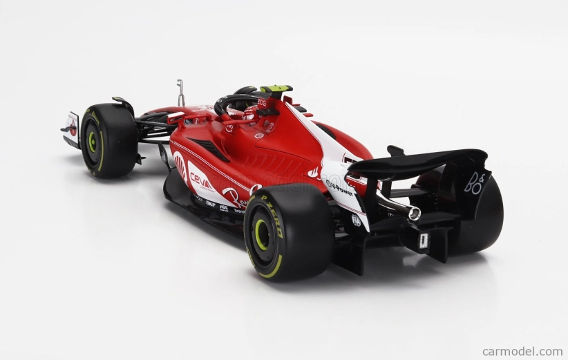 Bburago Ferrari F1  Sf-23 Team Scuderia Ferrari N 55 Las Vegas Usa Gp 2023 Carlos Sainz 1:18 Červená Bílá Černá