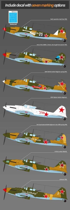 Model Kit lietadlo 12357 - IL-2m3 "Berlin 1945" (1:48)