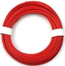 Silikónový kábel 0,75 mm² 1 m (červený)