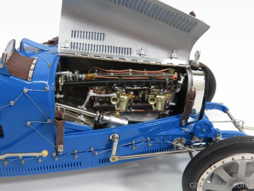 Cmc Bugatti T35 N 30 With Driver Figure 1924 1:18 Blue