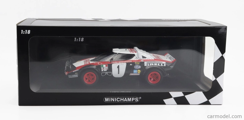 Minichamps Lancia Stratos Hf Pirelli (night Version) N 1 1:18