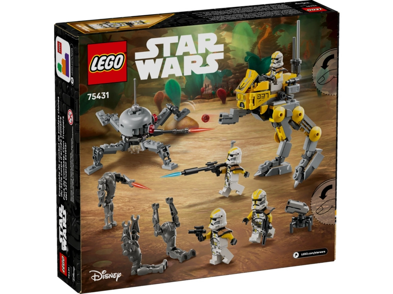 LEGO Star Wars - Bojový balíček klonových vojakov z 327. hviezdneho zboru