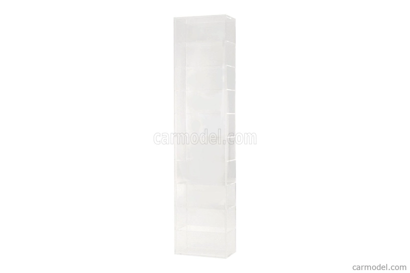 Vetrina display box Vetrina display box Espositore - For 10 Cars 1/43 Lungh.lenght Cm 17.0 X Largh.width Cm 9.5 X Alt.height Cm 74.0 (altezza Utile Tra I Ripiani Cm 7.0 Inner Height Among Shelves) 1:43 Plastový Displej