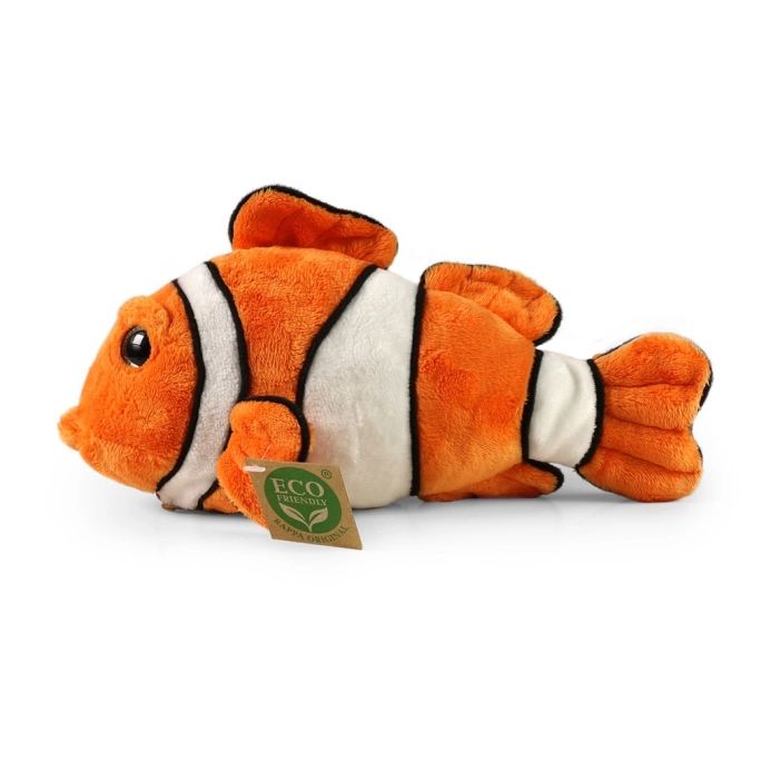 Rappa Plyšová ryba klaun očkatý 25 cm ECO-FRIENDLY