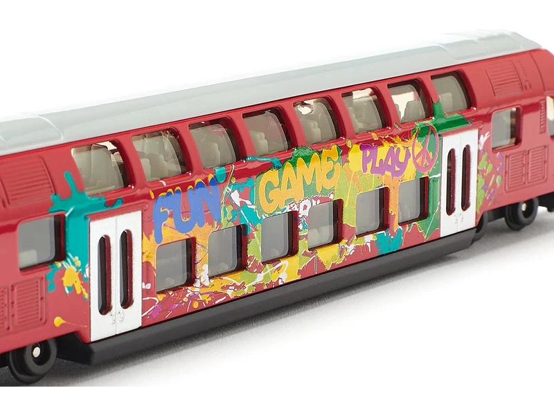 SIKU Super – dvojposchodový vlak 1:87