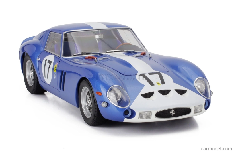Ferrari 250 Gto 3.0l V12 Team N.a.r.t. North American Racing N 17 24h Le Mans 1962 Bob Grossman - Glenn Roberts "fireball" 1:12 Blue White