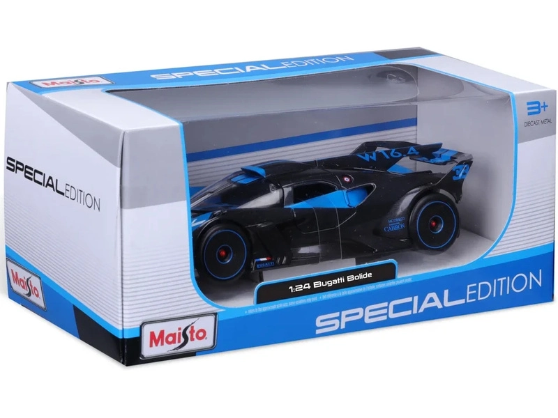 Maisto Bugatti Bolide 1:24 modrá metalíza