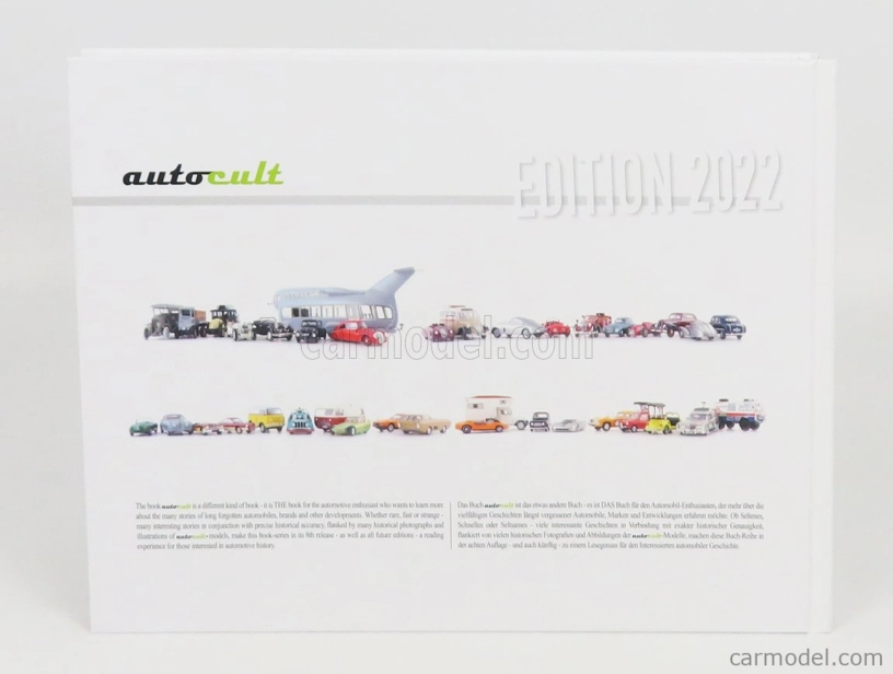 Autocult Catalogo Anycar Semiconvertible Usa 1971 + Libro Fotografico Autocult - 184 Pages - Book Of The Year 2022 In German And English Language - Included Model Of The Year 1:43 /