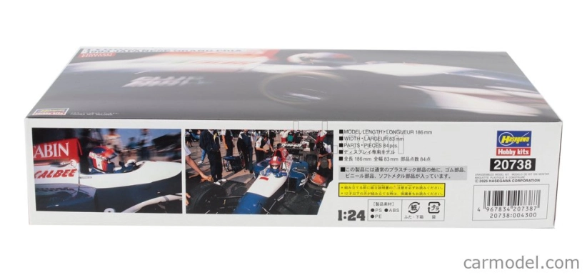 Hasegawa Tyrrell F1  021 Team Tyrrell Racing N 3 Japan Gp 1993 Ukyo Katayama 1:24 /