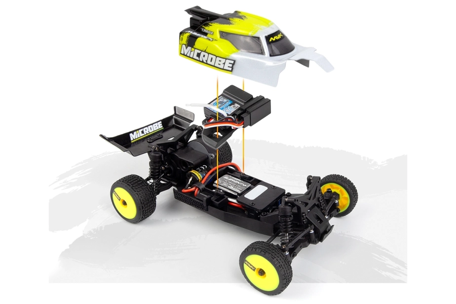 Maverick Microbe 1/24th Buggy - Žlutá