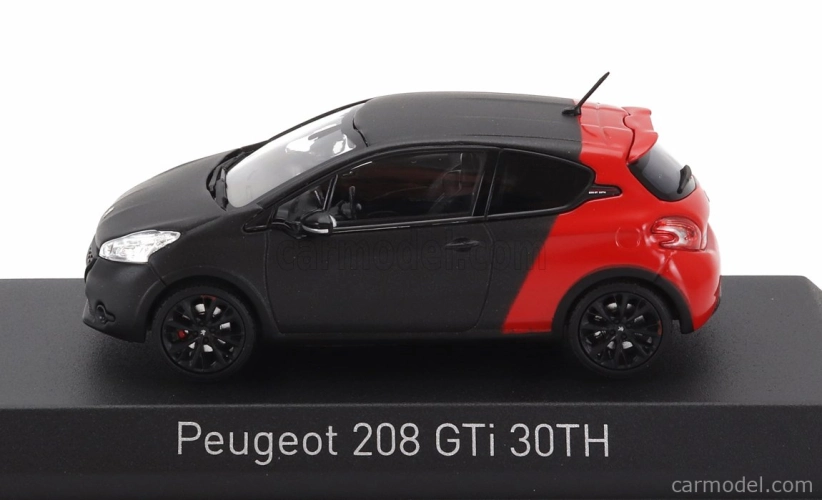 Norev Peugeot 208 Gti 2014 1:43 Čierna červená