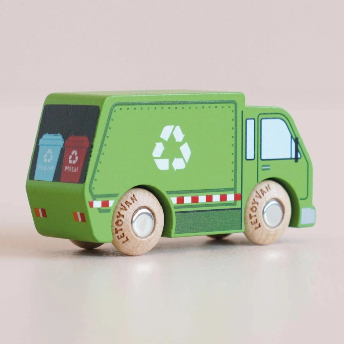 Le Toy Van Dřevěný recyklační vůz Rudy