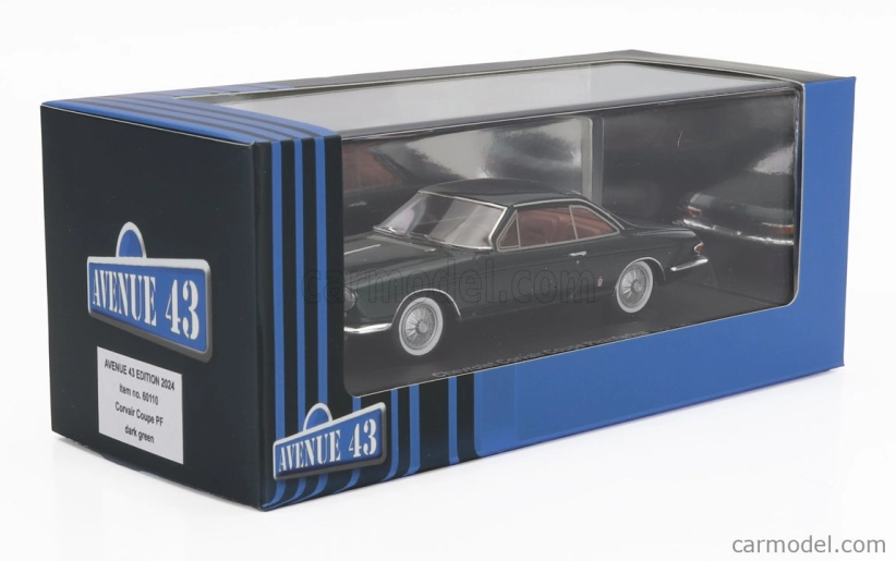 Avenue43 Chevrolet Corvair Coupe Pininfarina Usa 1962 1:43 Tmavě Zelená