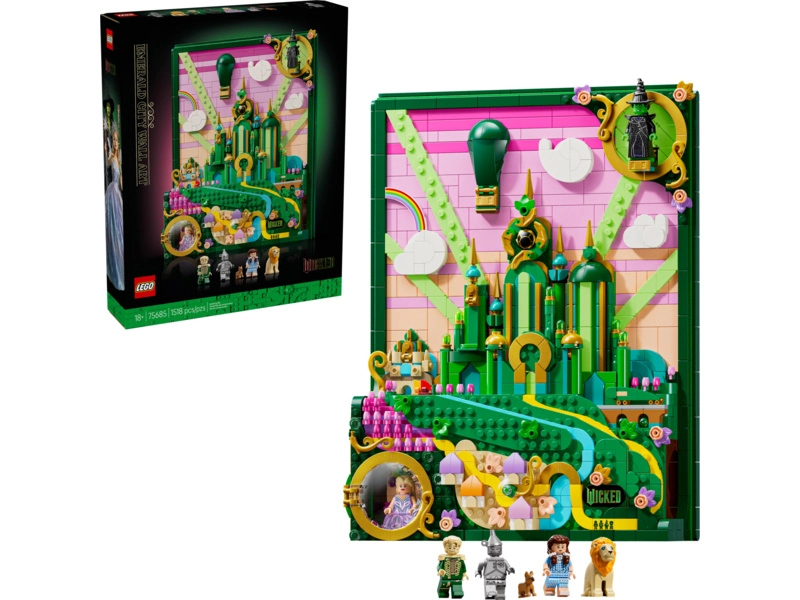 LEGO Wicked - Nástenné umenie: Emerald City