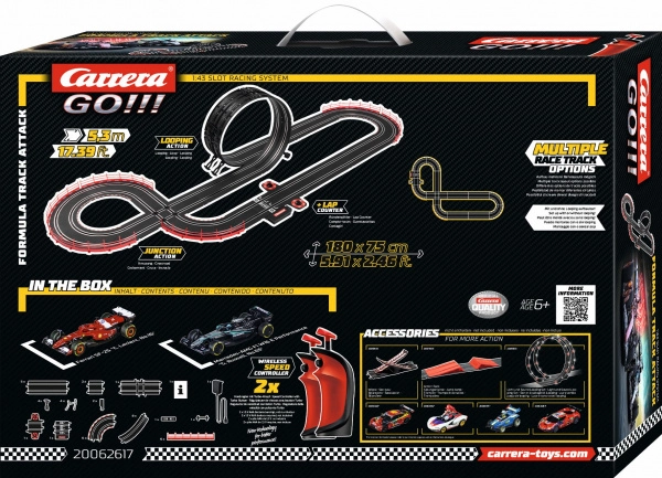 Autodráha Carrera GO 62617 Formula Track Attack