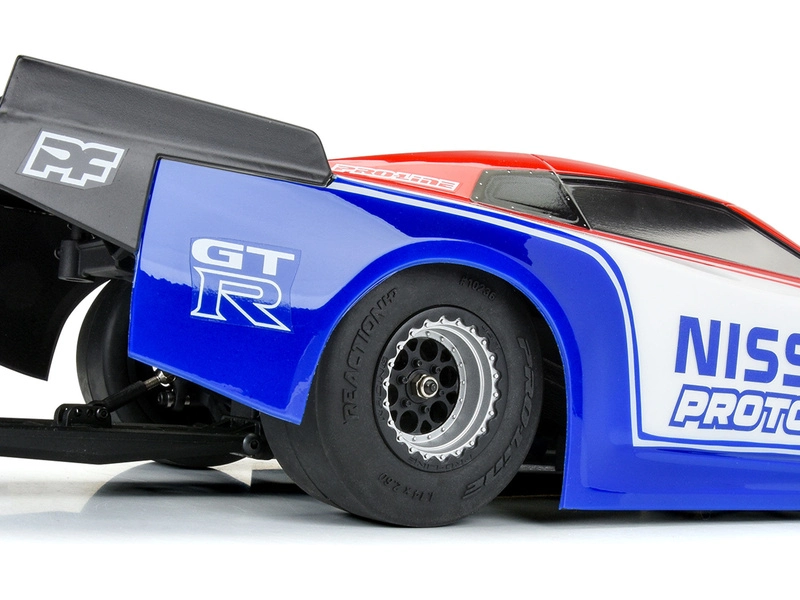 Pro-Line Reaction HP No-Prep Drag Racing BELTED (2): Losi Mini No-Prep Drag