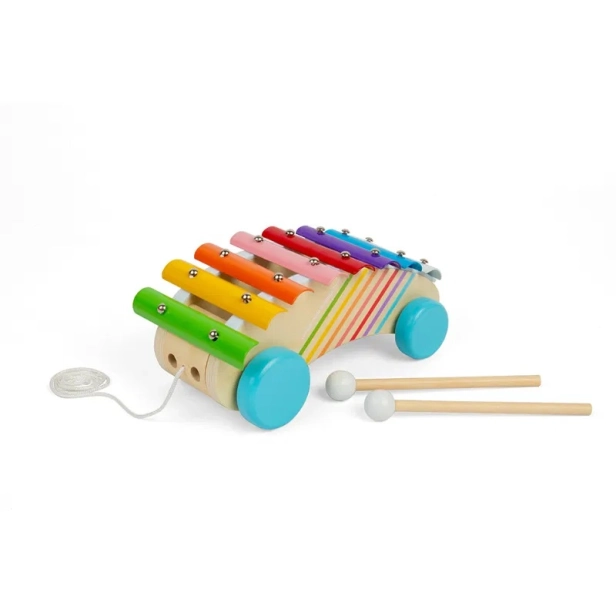 Bigjigs Toys Výsuvný xylofón