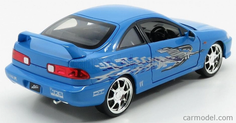 Jada Honda Mia's Acura Integra Type R 1995 - Fast & Furious 1:24 Světle Modrá