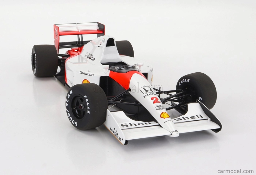 Autoart Mclaren F1 Mp4/6 Honda N 2 Japan Gp 1991 Gerard Berger 1:18 Biela červená