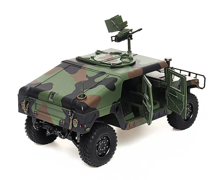 RC auto Hummer H1 1:10, zelená kamufláž
